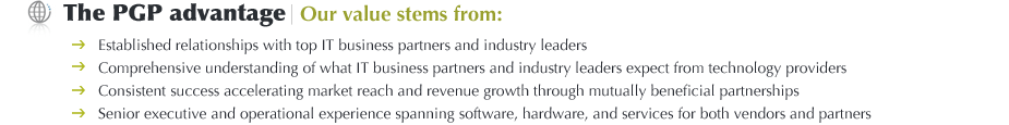 The PGP Advantage