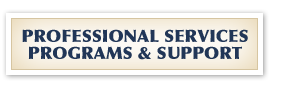 Professional services programs and support